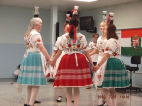 Dayton Hungarian Dancers in Wine Dance